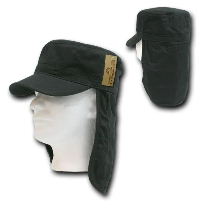 1 Dozen Bdu Foreign Legion Flap Flat Military Fishing Caps Cap Hats Wholesale Lots!