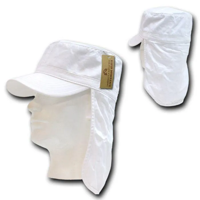 1 Dozen Bdu Foreign Legion Flap Flat Military Fishing Caps Cap Hats Wholesale Lots!
