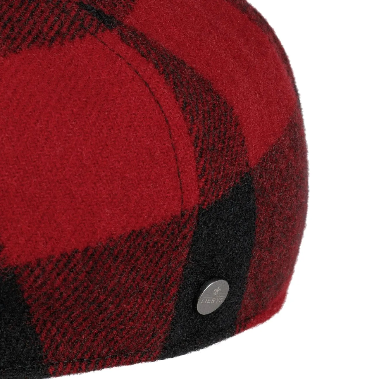 8 Panel Check Newsboy Cap by Lierys