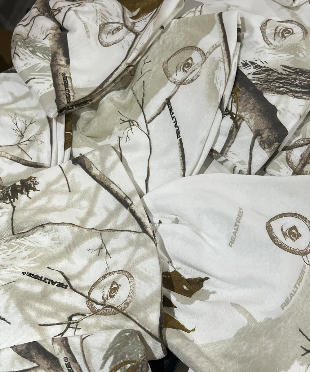 8" licensed camo beanie - WHITE EYE1