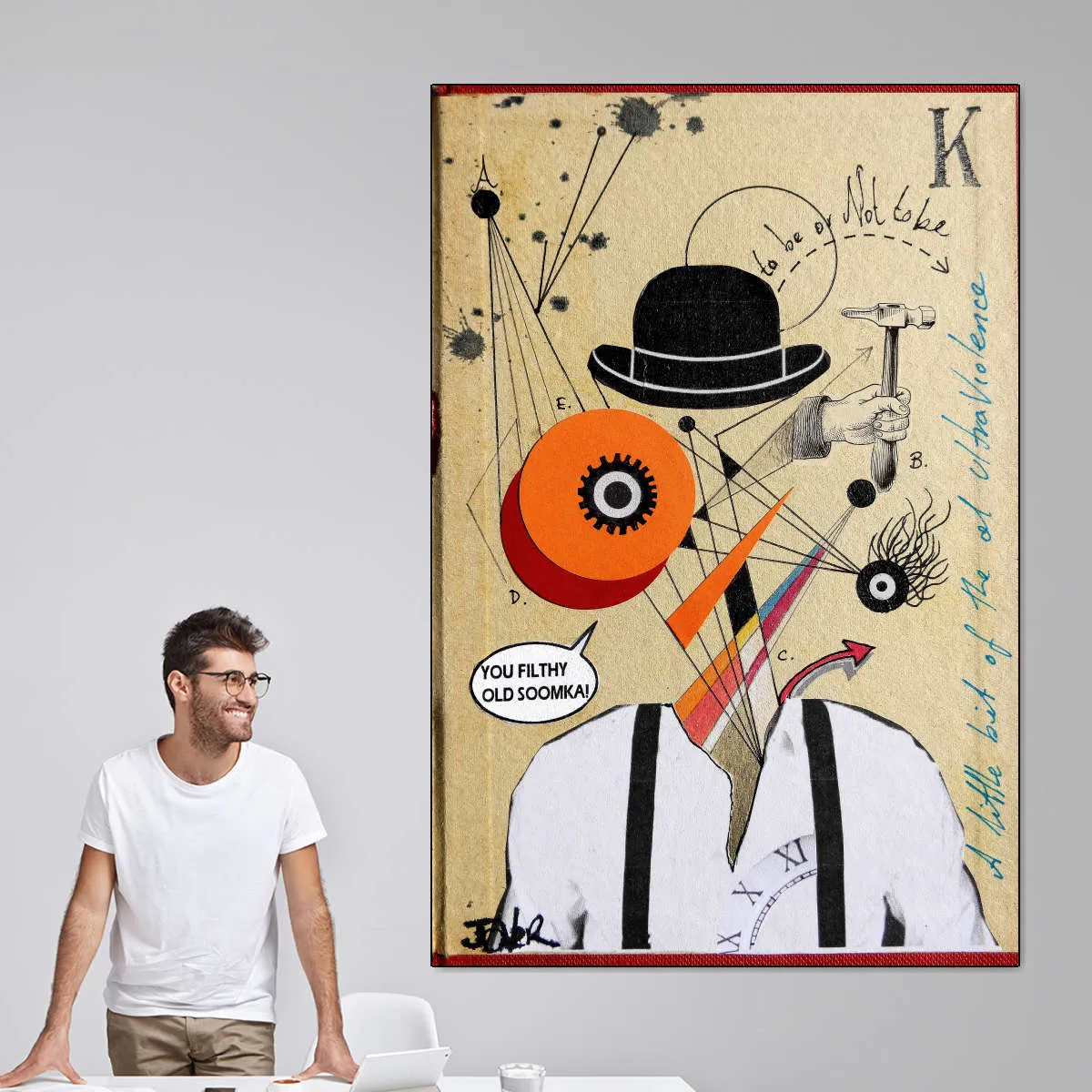 A Clockwork Soomka Wall Art