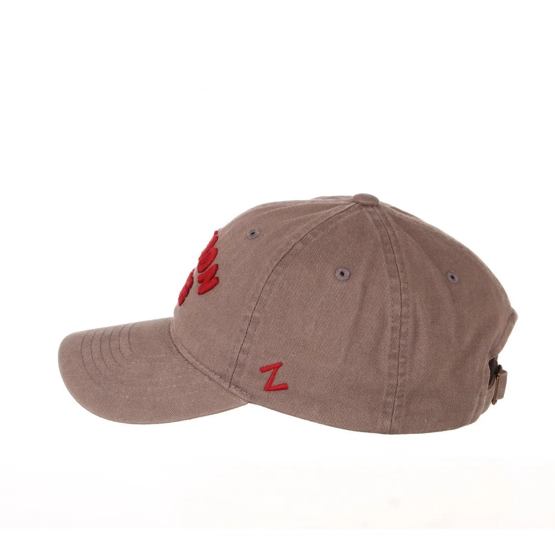 Alabama Crimson Tide Zephyr Gray "Prime" Adj. Strapback Relax Hat Cap