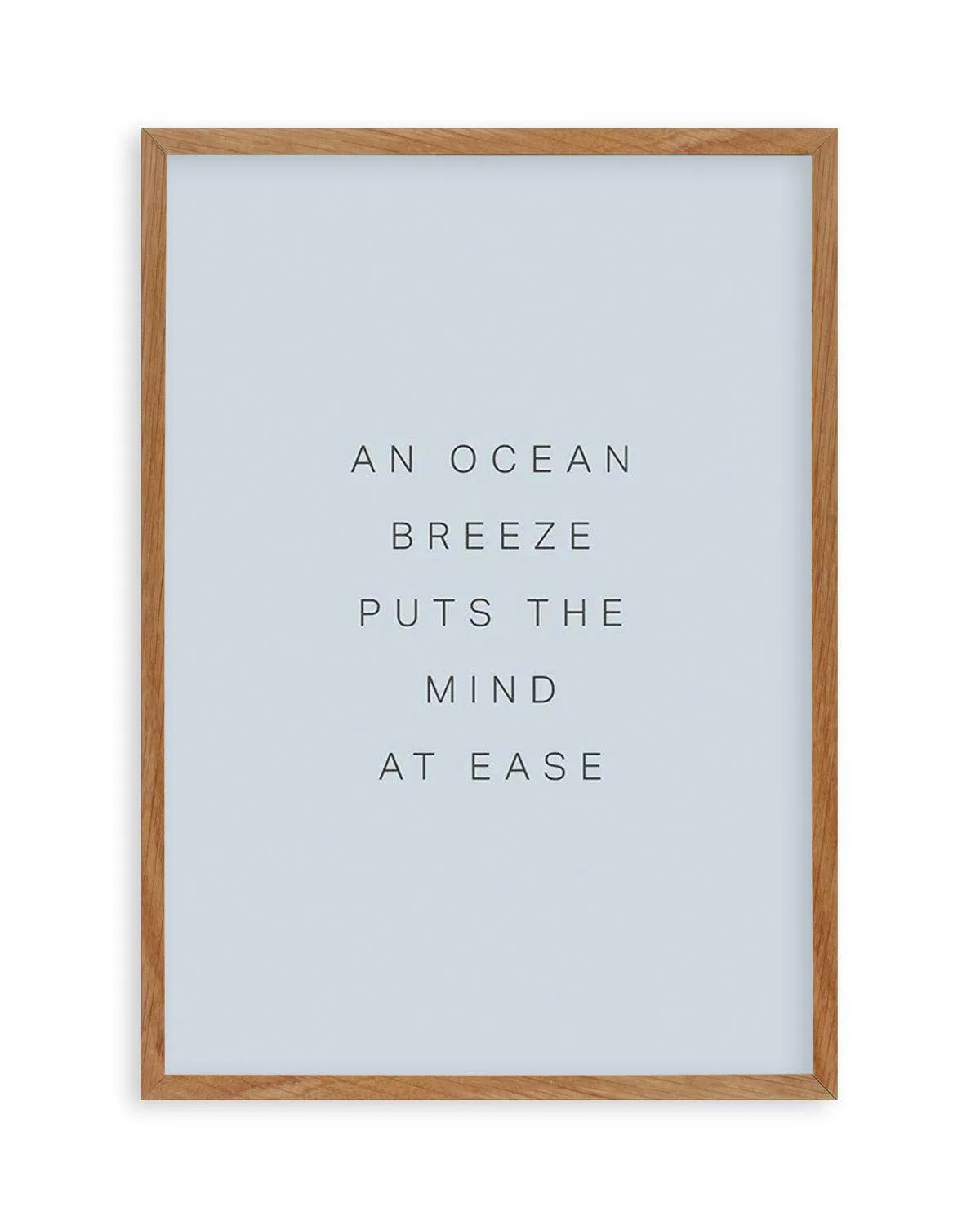 An Ocean Breeze Art Print