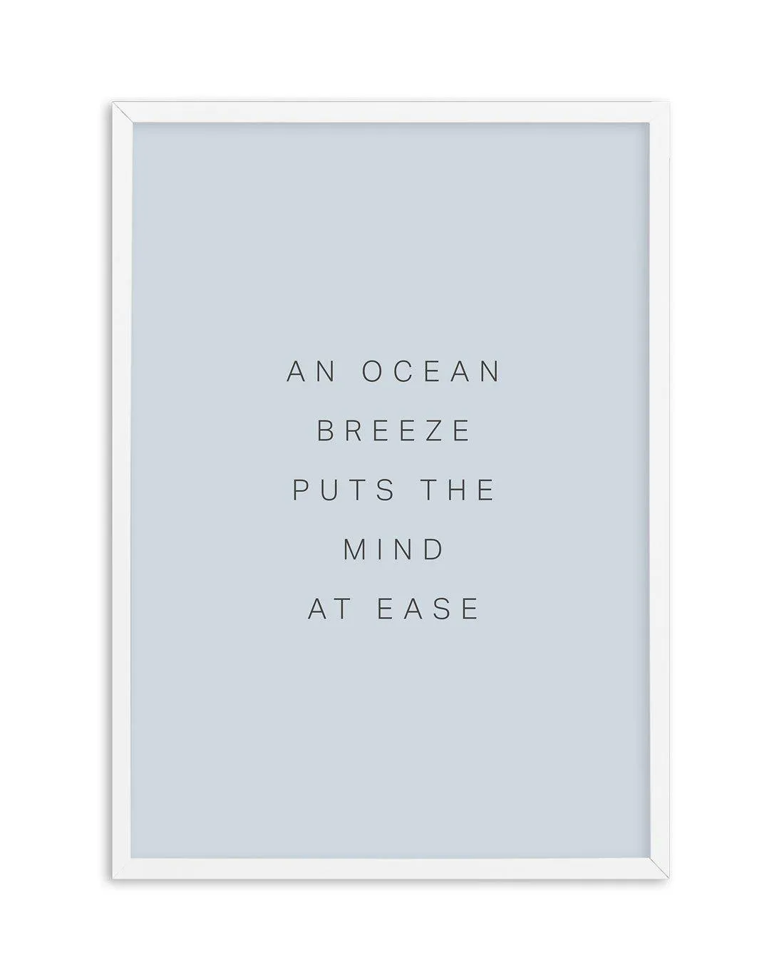 An Ocean Breeze Art Print