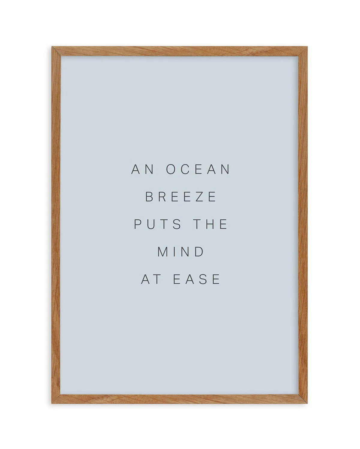 An Ocean Breeze Art Print