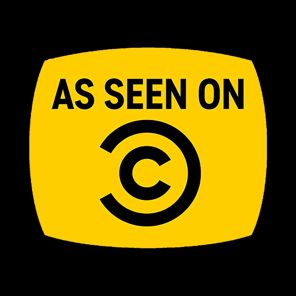 As Seen On Comedy Central Logo Embroidered Beanie