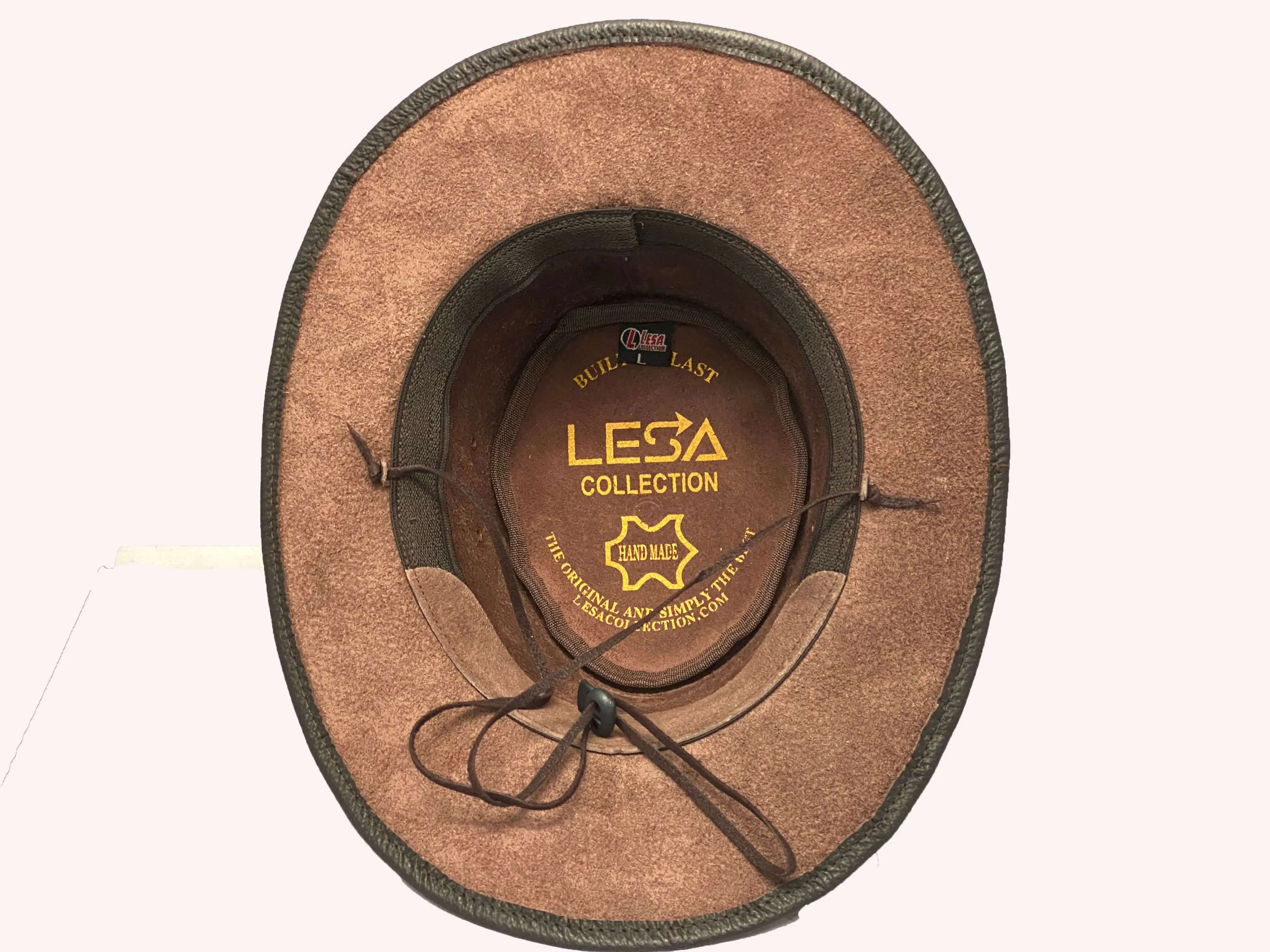 Australian Western Style Real Leather Crush able Bush Hat Cowboy Hat Brown