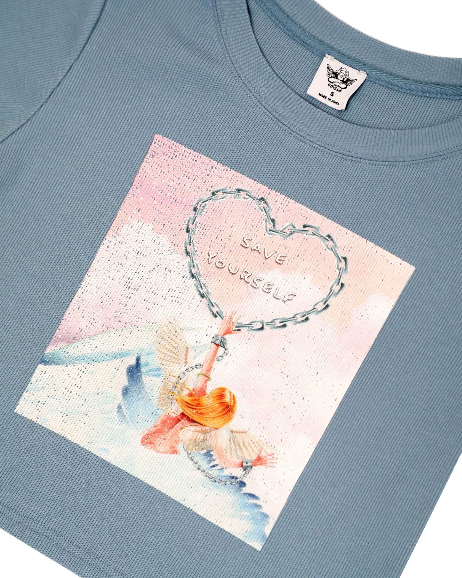 Break Free Crop Tee