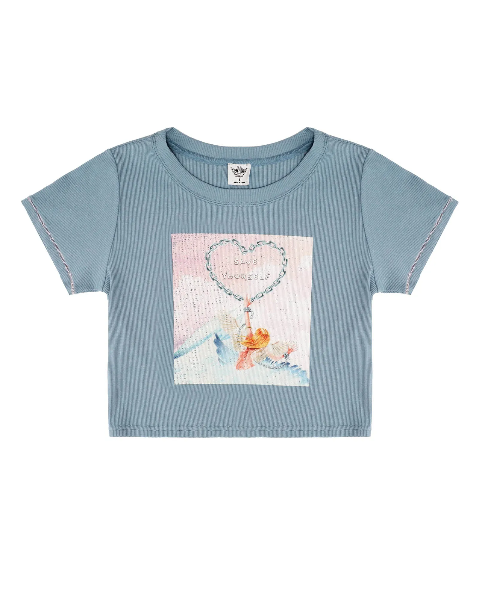 Break Free Crop Tee