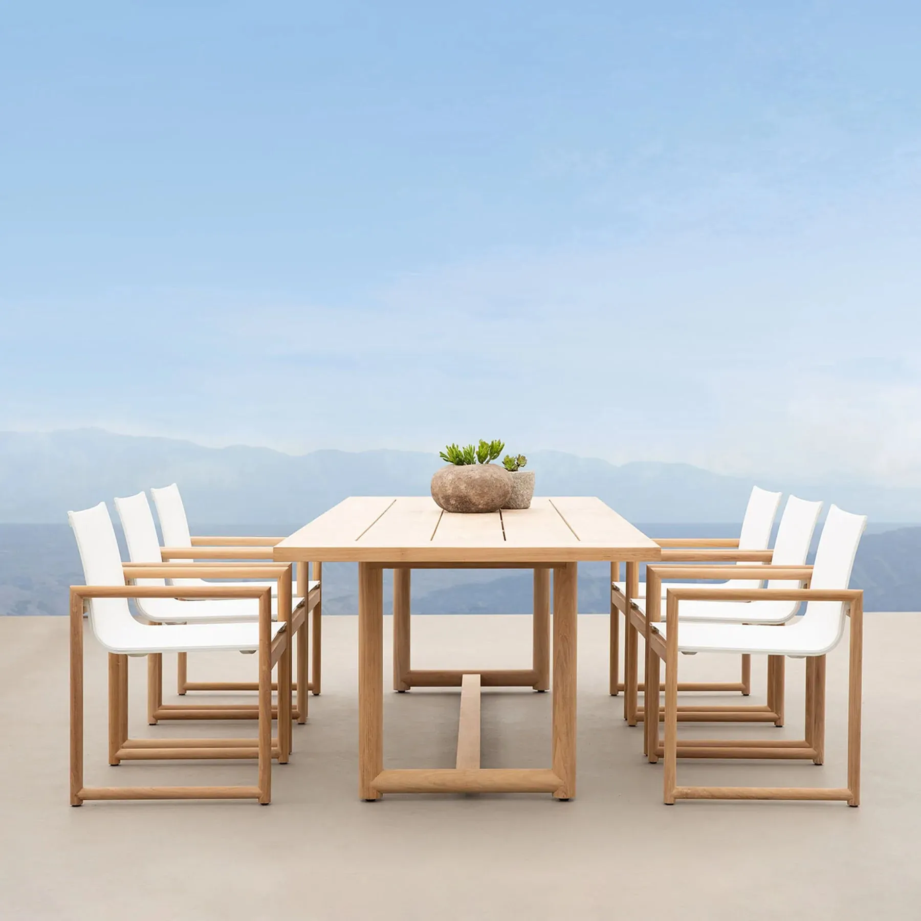 BREEZE XL TEAK DINING CHAIR