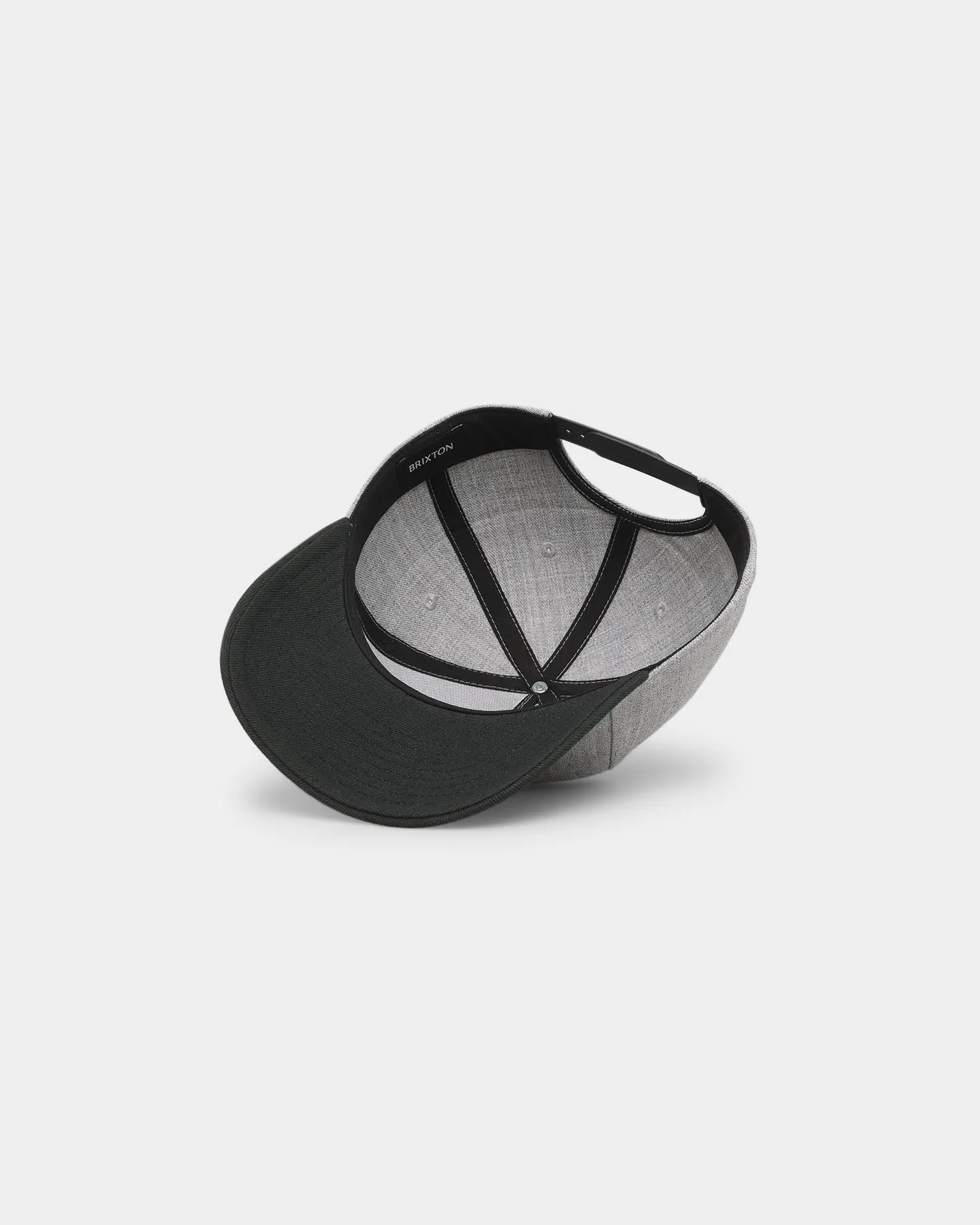 Brixton Linwood C MP Snapback Heather Grey/Black