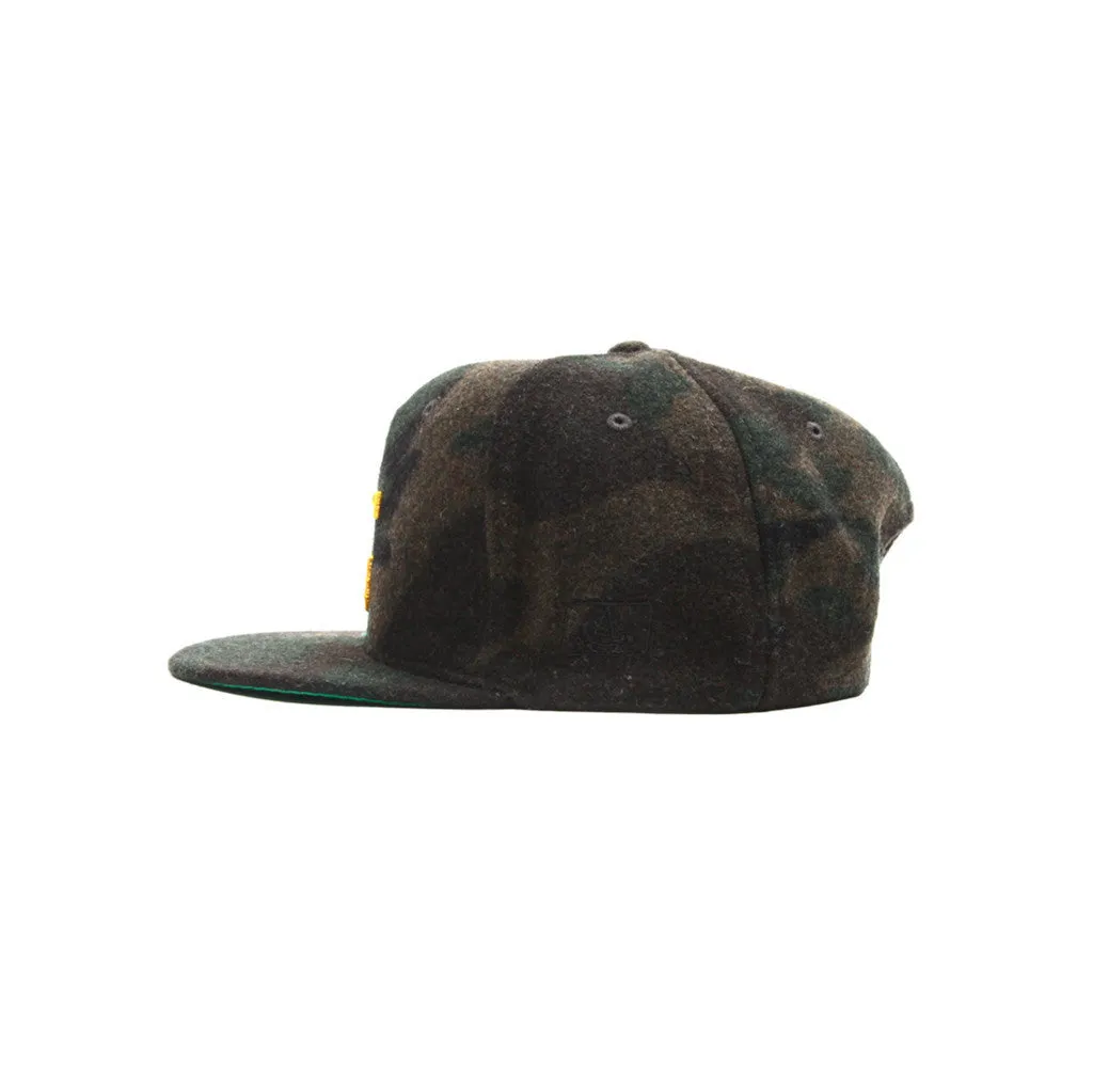 Camo Wool Snapback