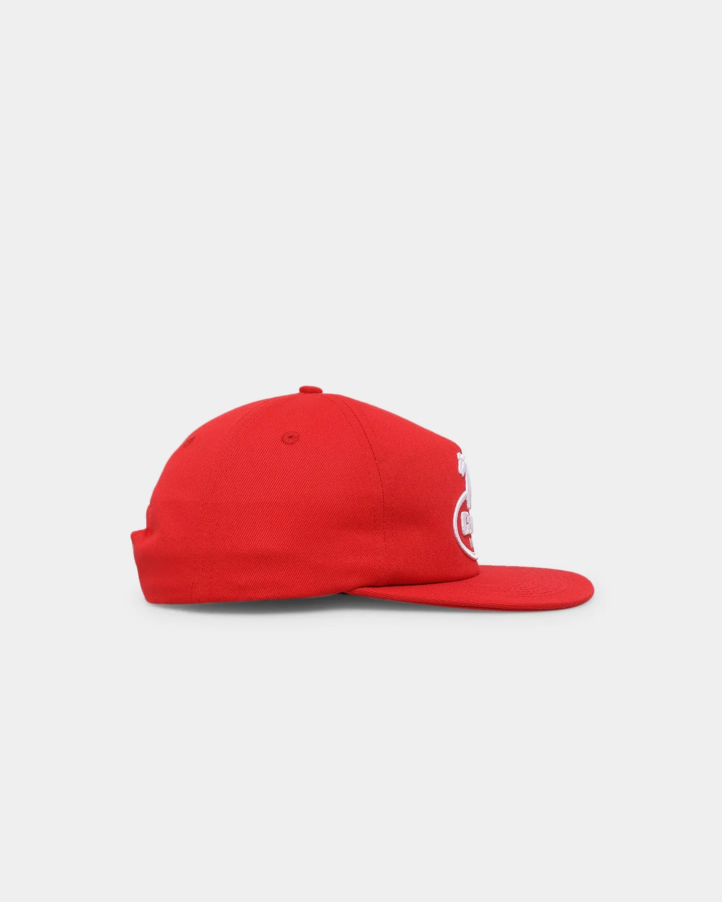 Carré Gasoline Snapback Red