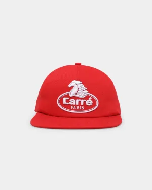 Carré Gasoline Snapback Red