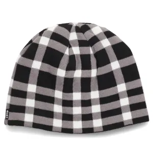 CHECK SINGLE BEANIE / BLACK CHECK