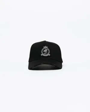 Chrome HRH Cap - Black