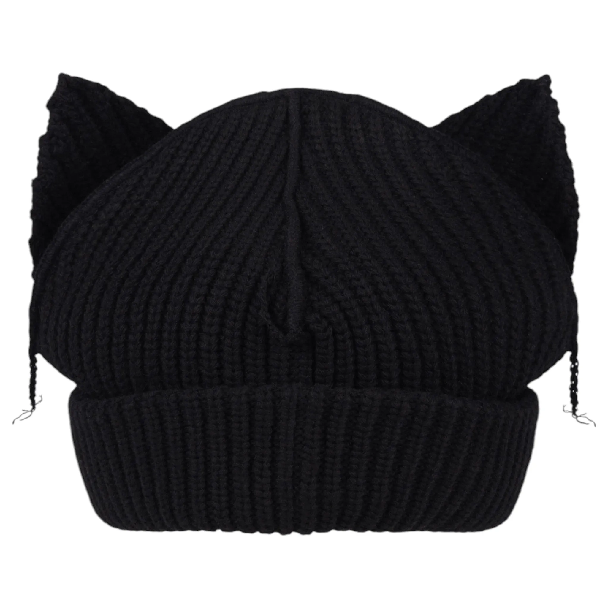 CHUNKY EARS BEANIE / BLACK