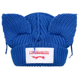 CHUNKY EARS BEANIE / BLUE