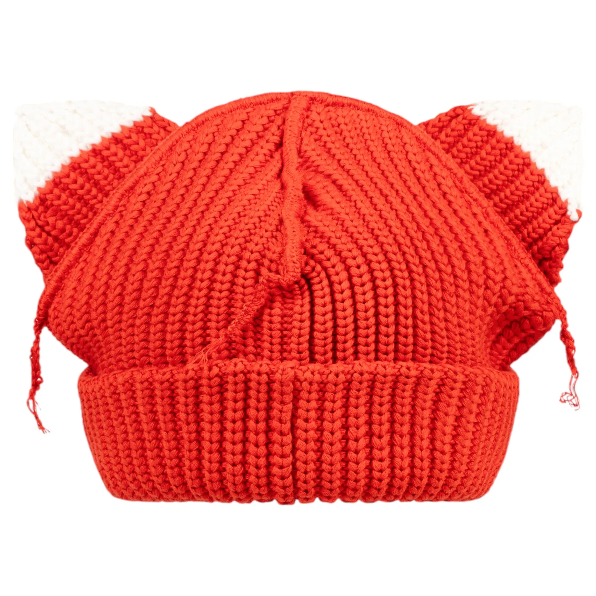 CHUNKY EARS BEANIE / ORANGE