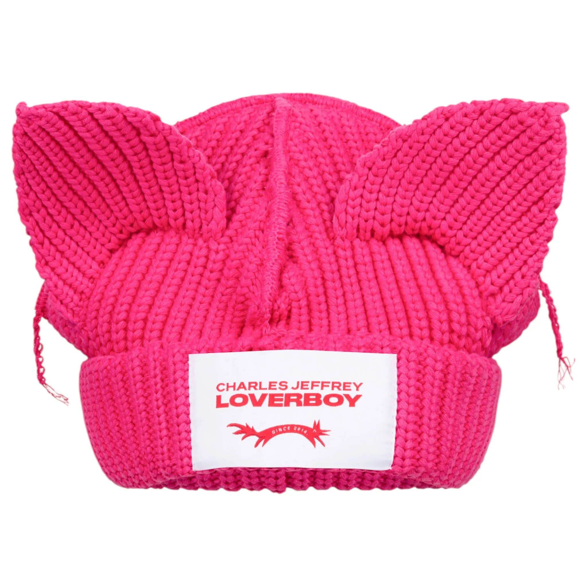 CHUNKY EARS BEANIE / PINK PNK