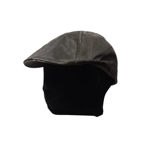Conner - Weathered Cotton Duckbill Newsboy Cap