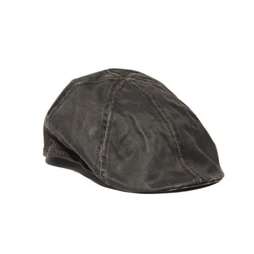 Conner - Weathered Cotton Duckbill Newsboy Cap