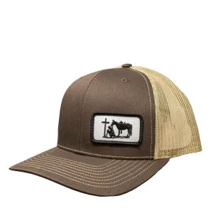 Dally Up Boy's 184 Cowboy Prayer Patch Cap