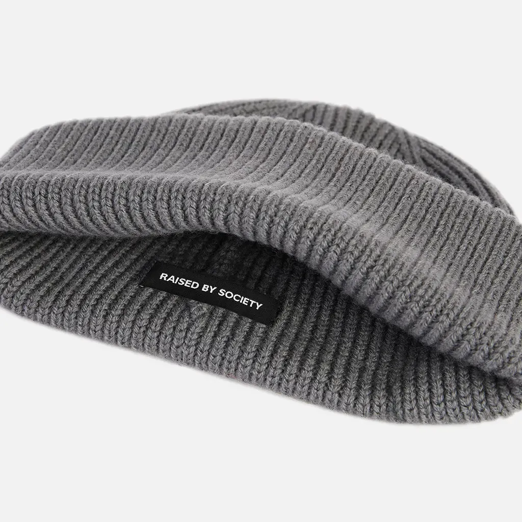 DARK GREY SHORT BEANIE