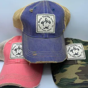 Distressed Patch Cap