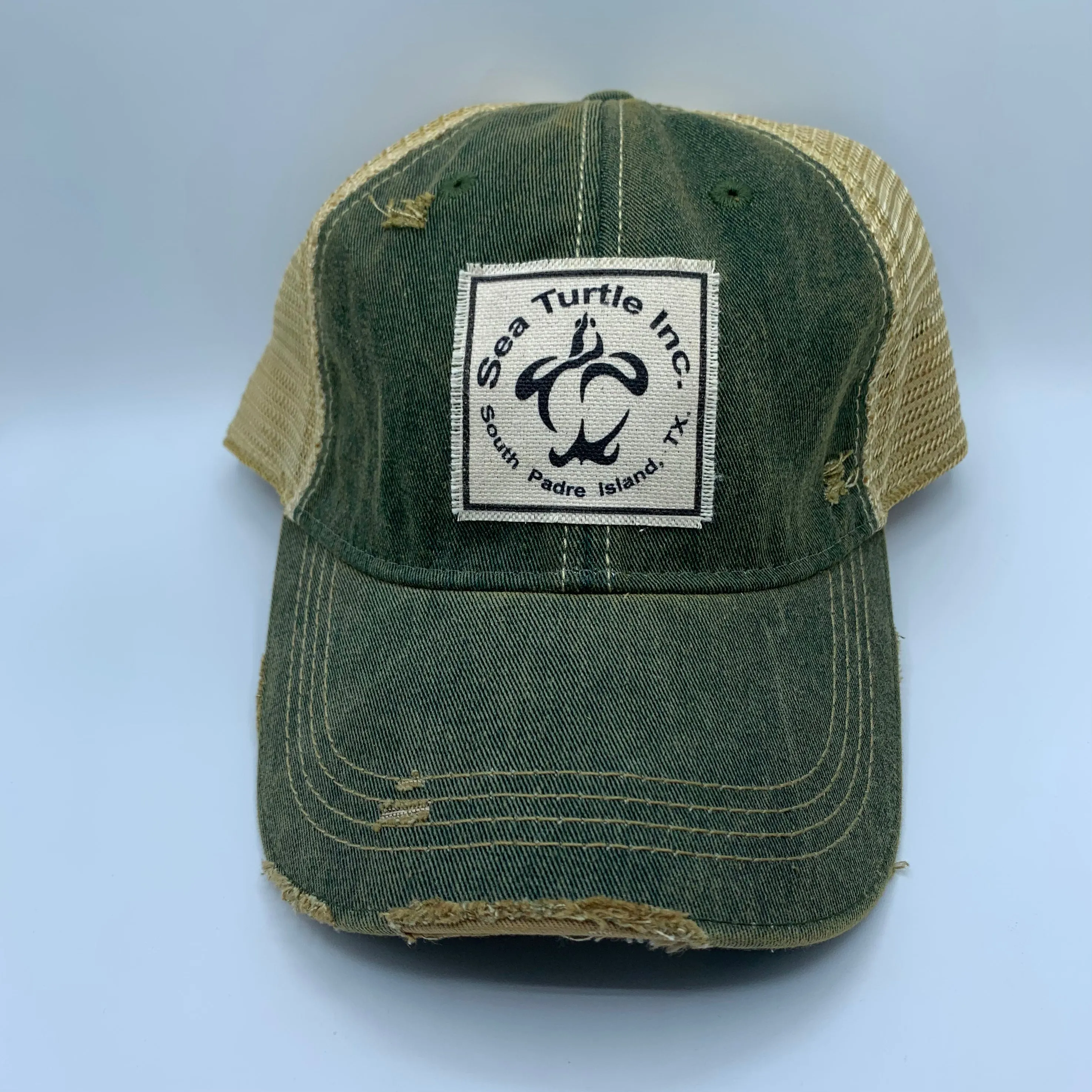 Distressed Patch Cap