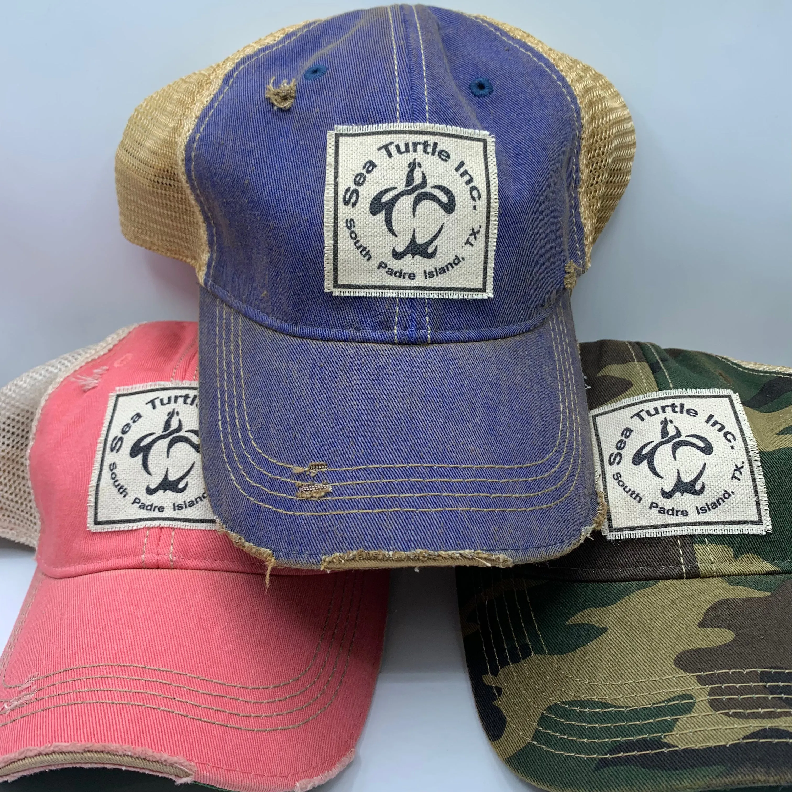 Distressed Patch Cap