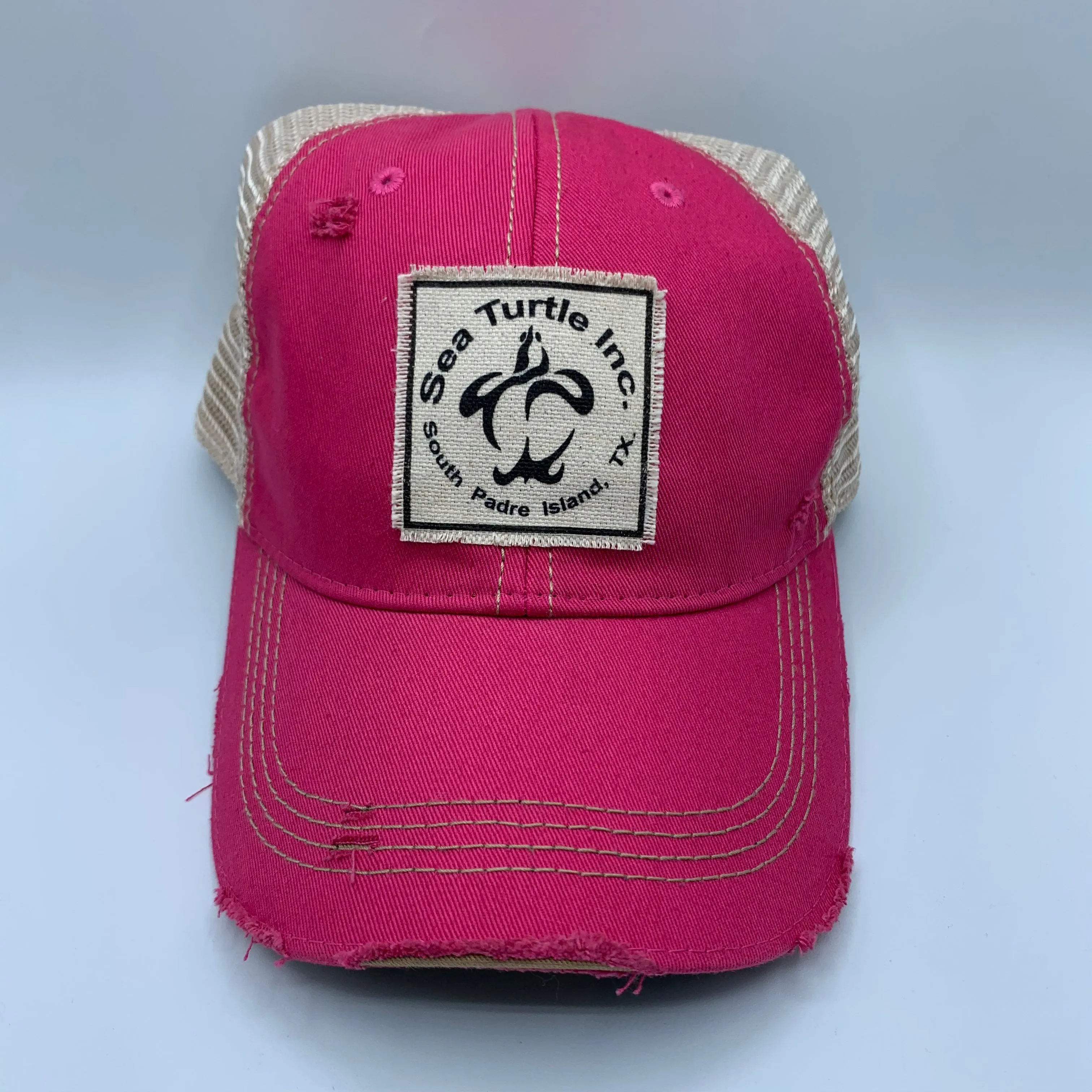 Distressed Patch Cap