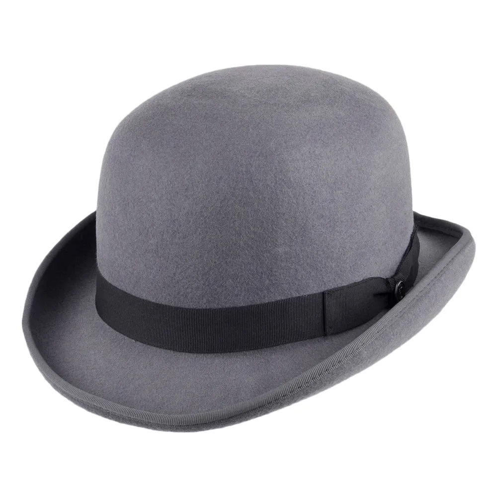 English Bowler - Grey with Black Band Wholesale