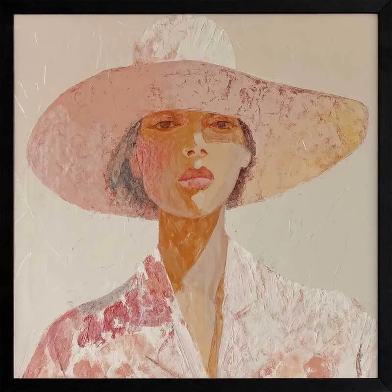 Fearless Cowgirl Framed Art Print