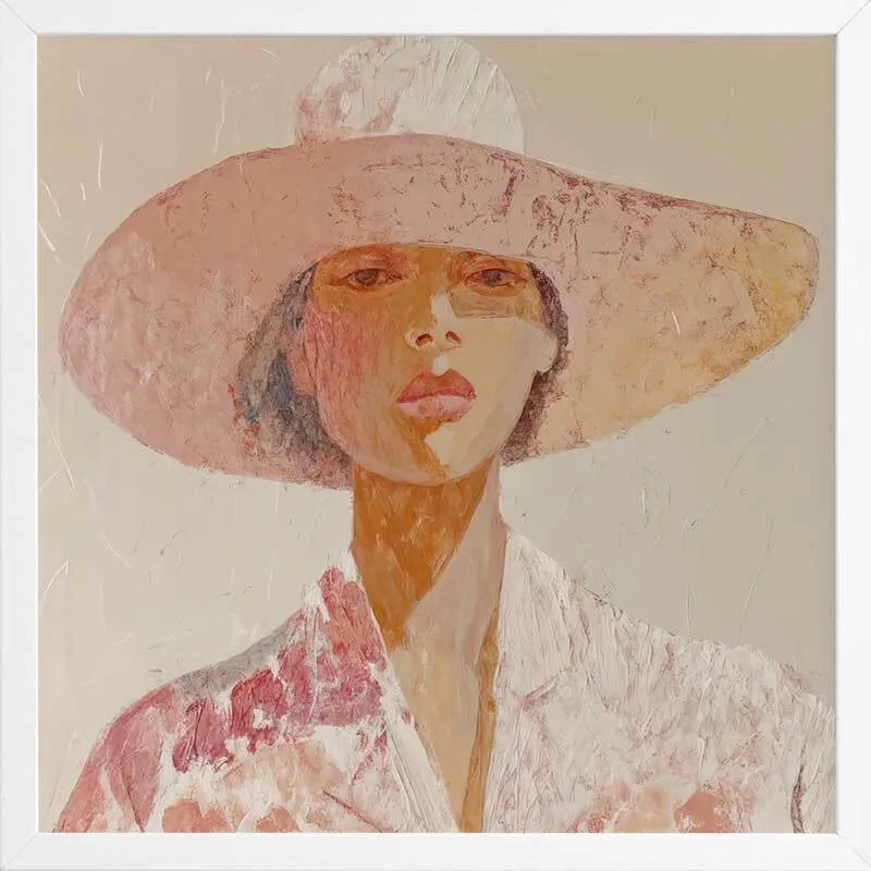 Fearless Cowgirl Framed Art Print