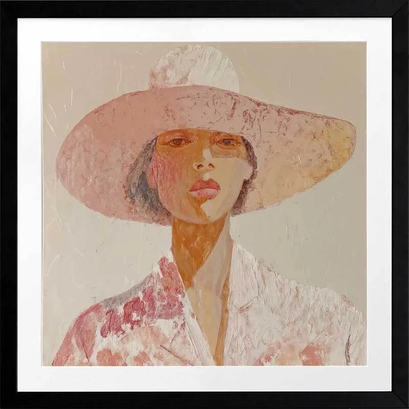 Fearless Cowgirl Framed Art Print