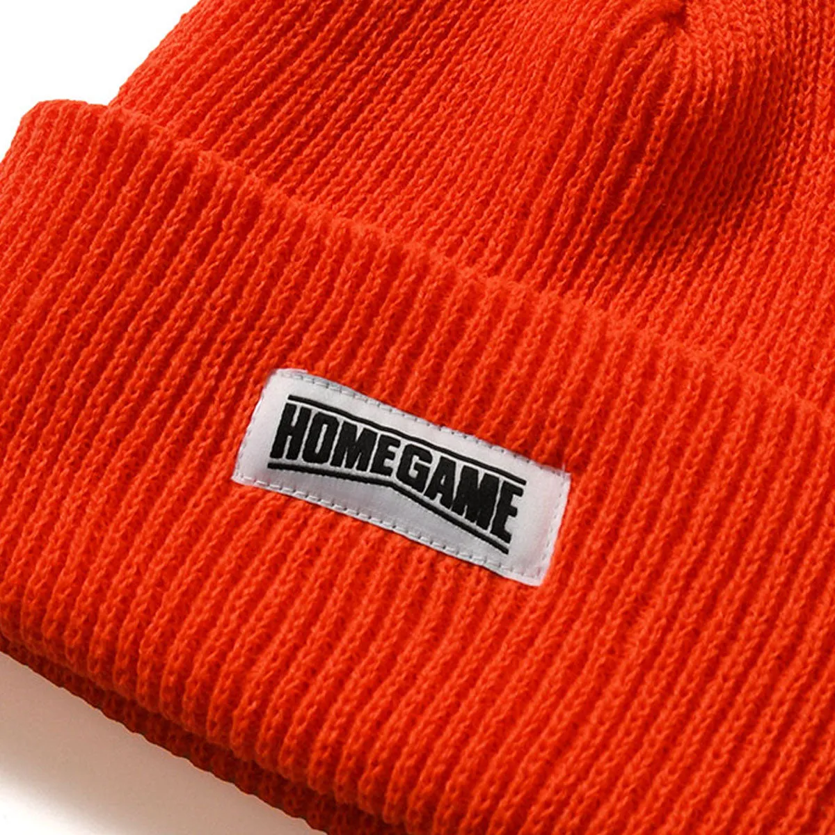HOMEGAME - LONG BEANIE SAFTY ORANGE【HG241402】