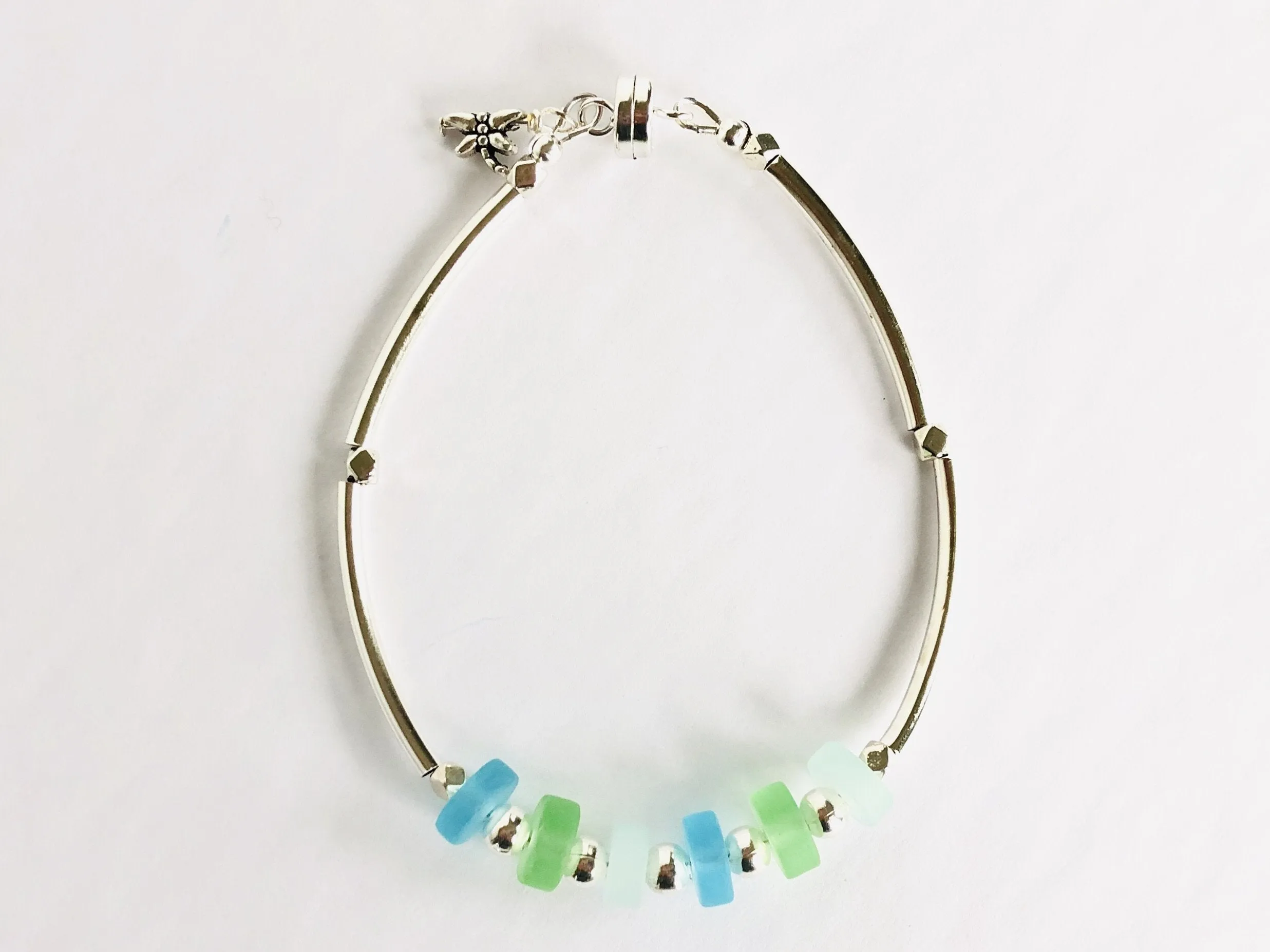 Island Breeze Sea Glass Bracelet