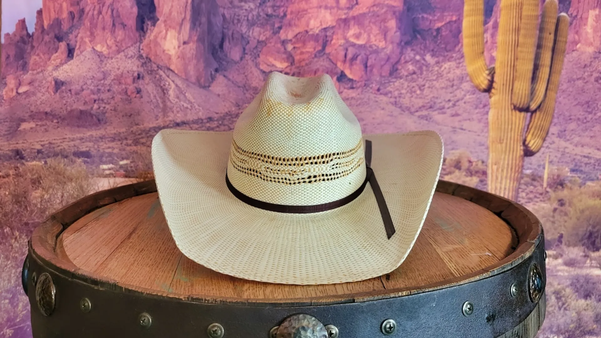 Kids' Straw Hat the "Cattleman" by Twister T71630