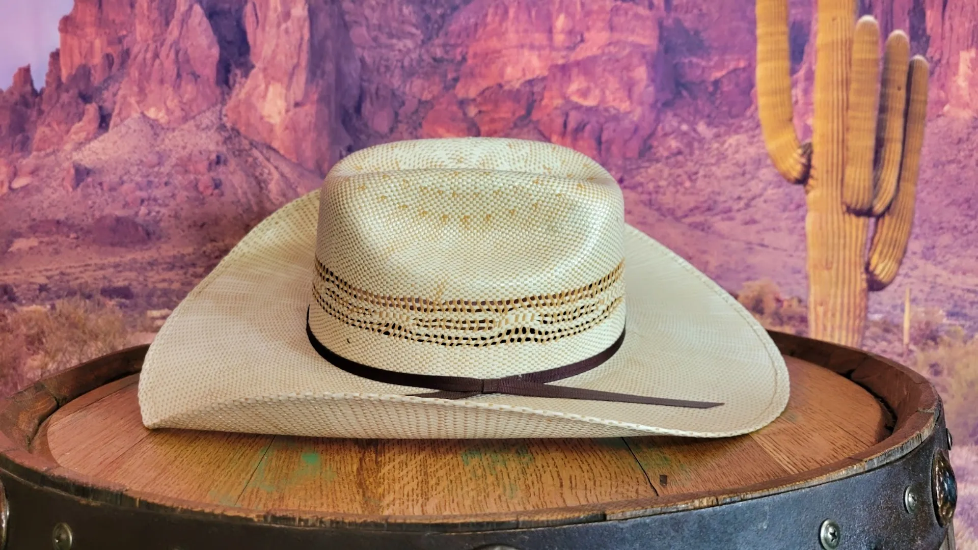 Kids' Straw Hat the "Cattleman" by Twister T71630