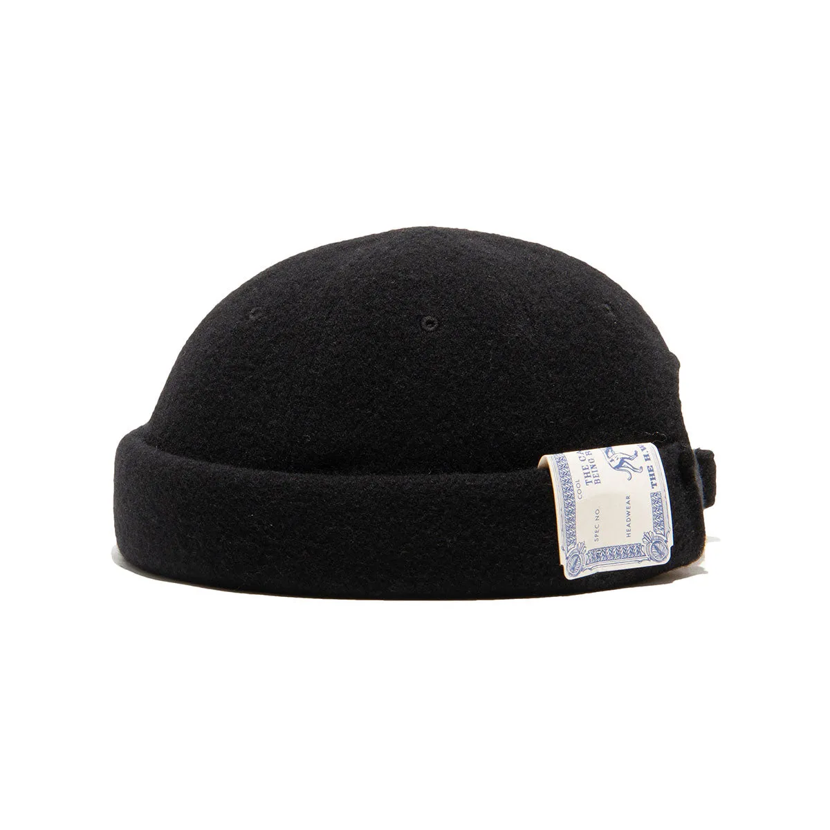 MOSSA ROLL CAP - Black