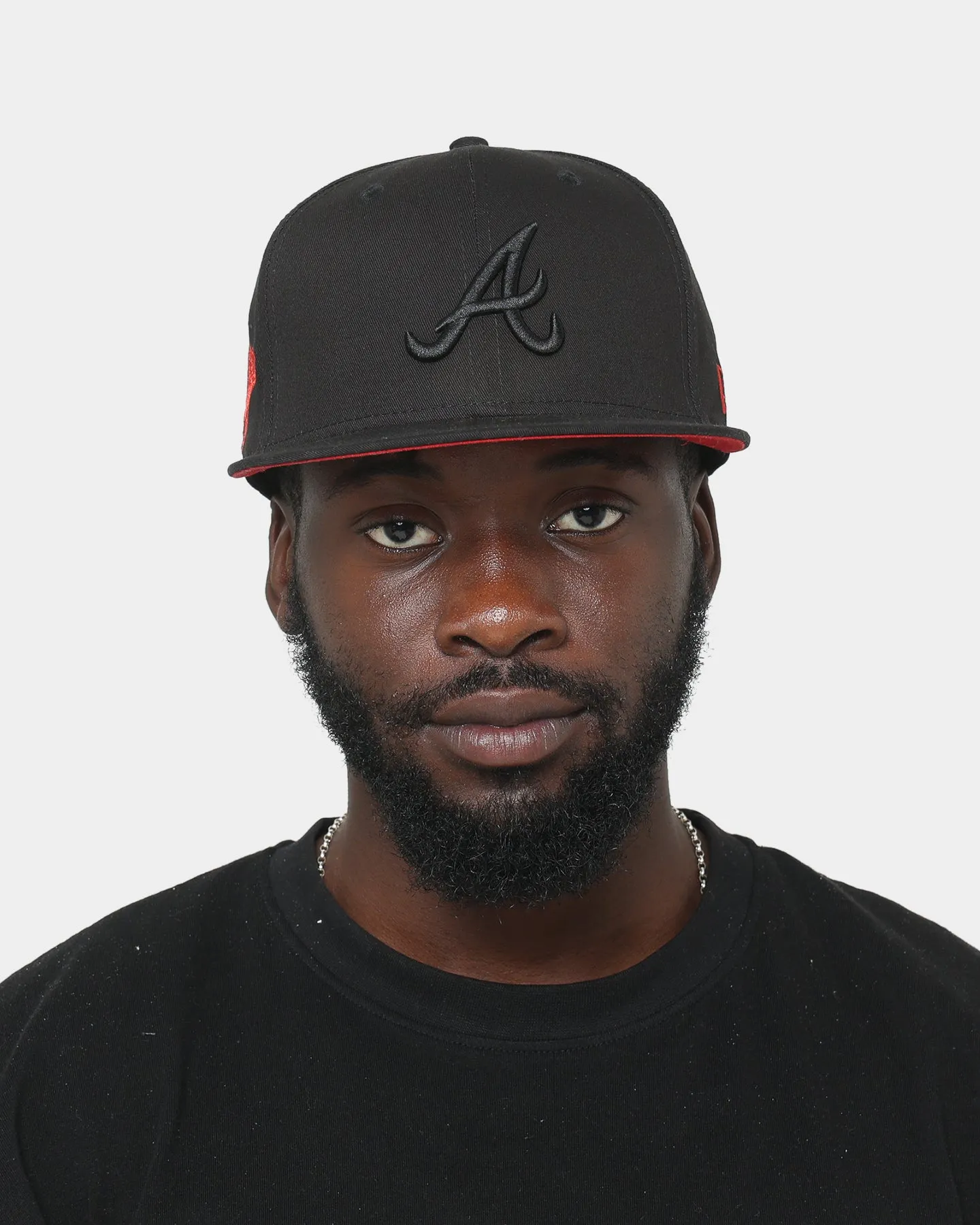 New Era Atlanta Braves 'Red Carpet' World Series 1995 59FIFTY Fitted Black/Red