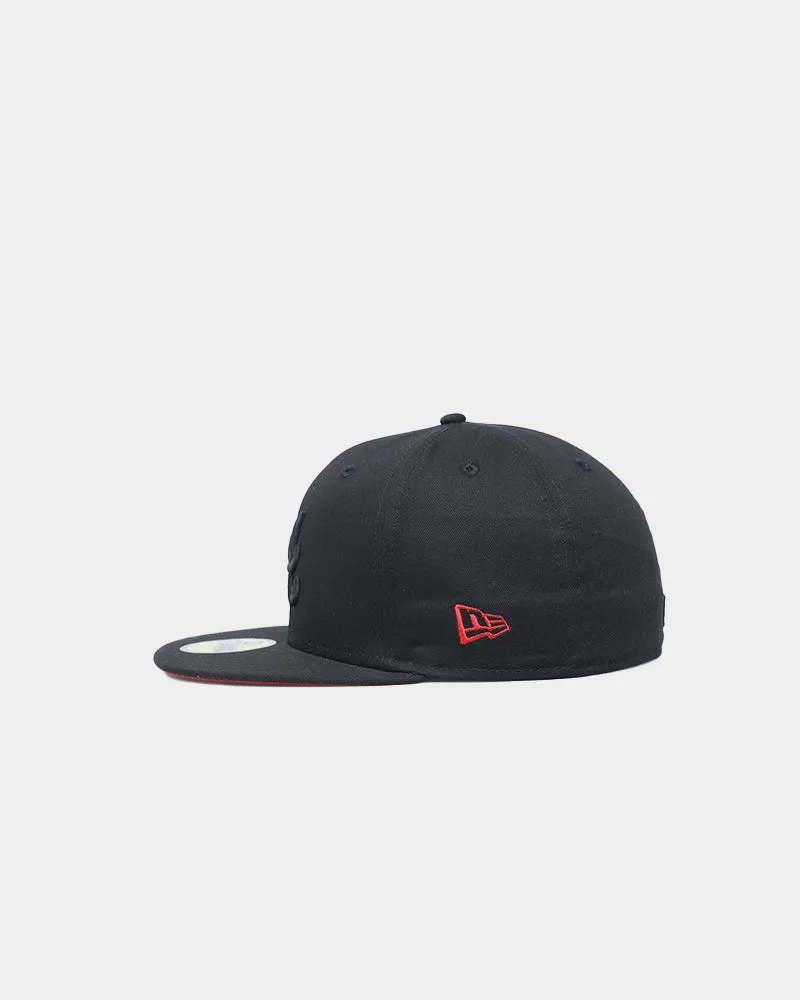 New Era Atlanta Braves 'Red Carpet' World Series 1995 59FIFTY Fitted Black/Red