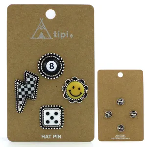Night on The Town Hat Pins