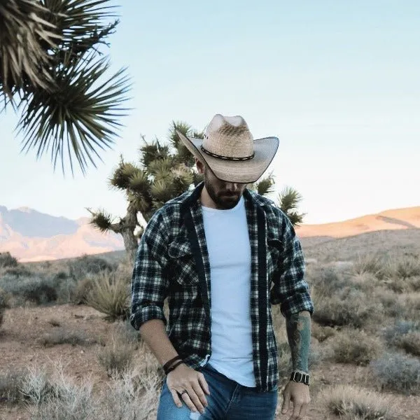 Resistol Jason Aldean Palm Leaf Cowboy Hat - Amarillo Sky