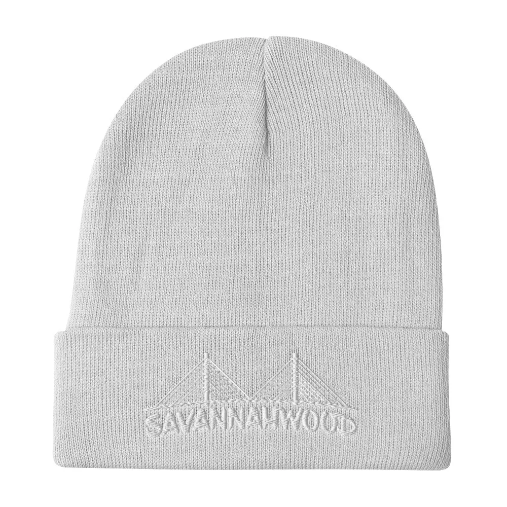 Savannahwood Logo Embroidered Beanie