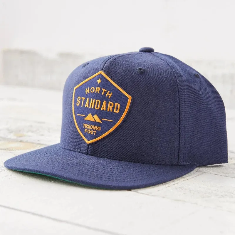 Snapback (Navy   Gold Shield)