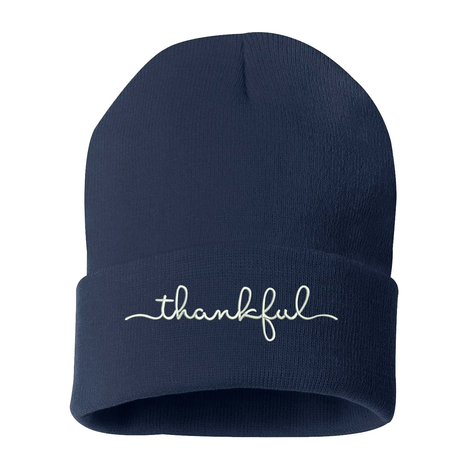 Thankful Cuffed Beanie Cap