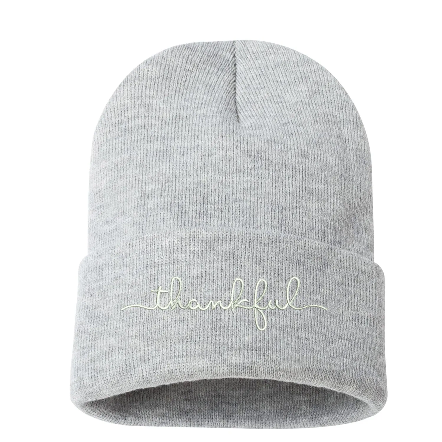 Thankful Cuffed Beanie Cap