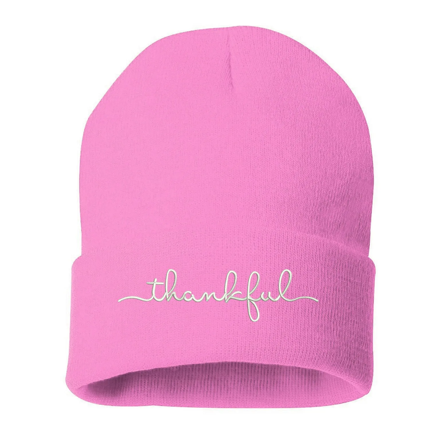 Thankful Cuffed Beanie Cap